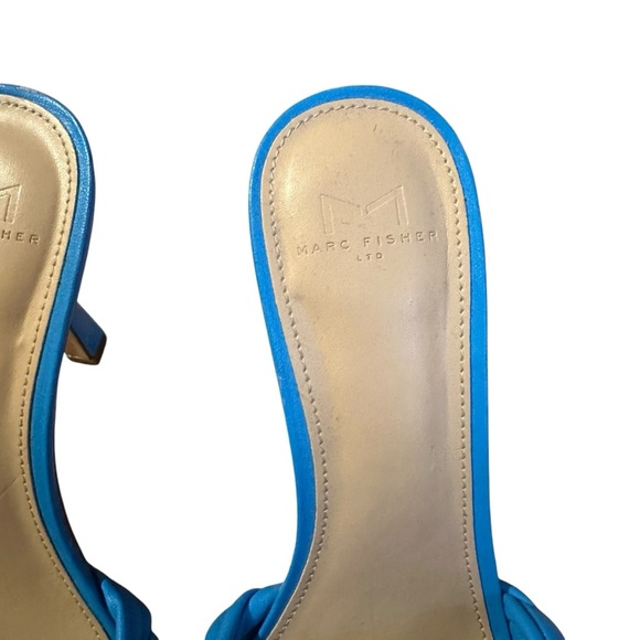 Marc Fisher Women's Draya Woven High Heel Side Sandals Size 8.5 - Picture 5 of 5